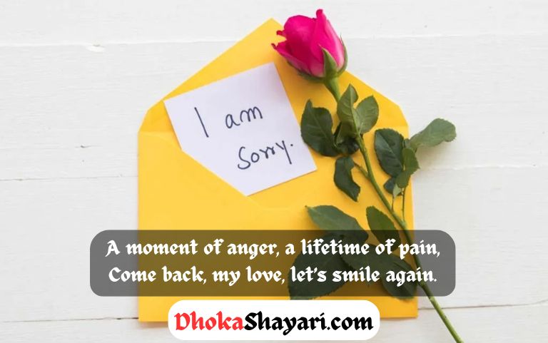 रूठे प्यार रूठे प्यार Sorry Naraz Ko Manane Ki Shayari